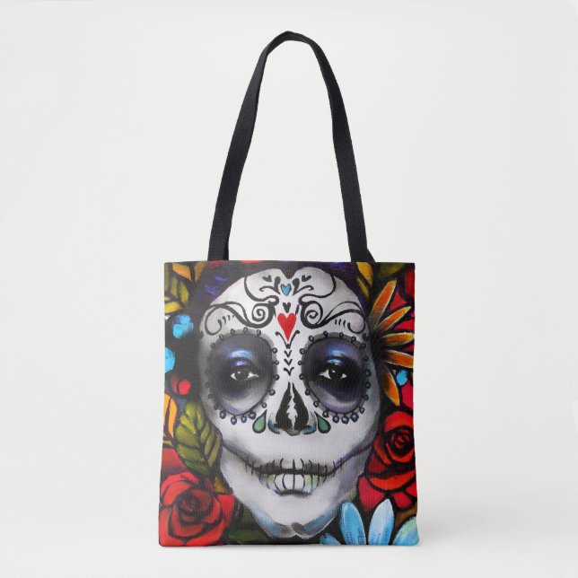 Day of the Dead Tote Bag (Front)