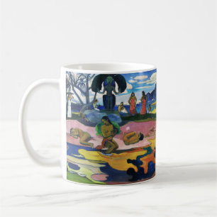 Day of the God by Paul Gauguin Polynesian Culture Coffee Mug