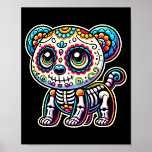 Day Of The Government Agencyd Panda Sugar Skull Poster