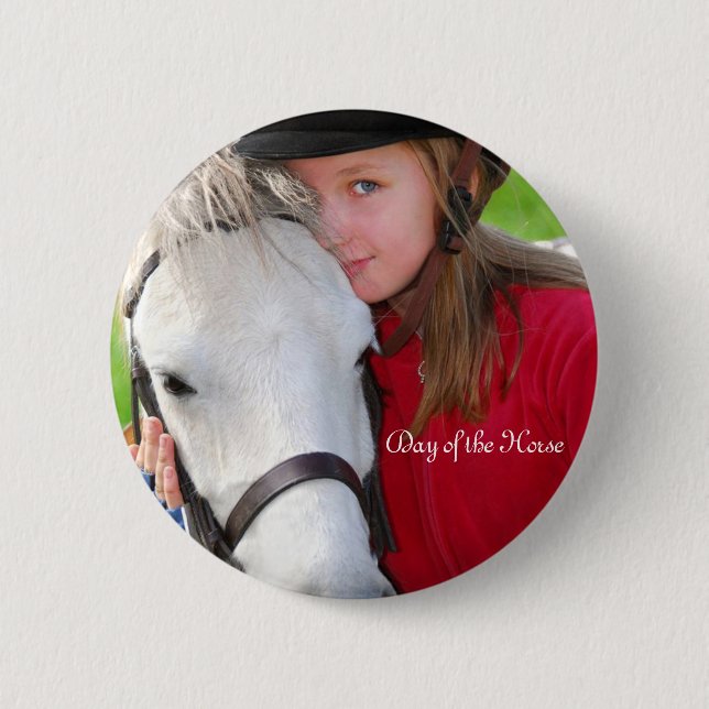 Day of the Horse Button (Front)
