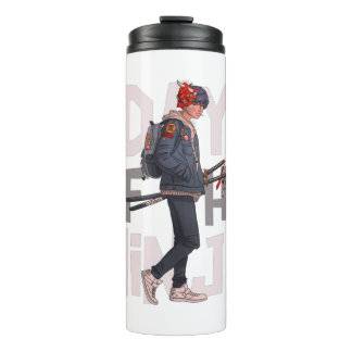Day Of The Ninja International Ninja Day Thermal Tumbler