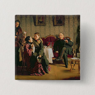 Day of the Parting, 1872 15 Cm Square Badge
