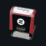 Day of the Week: Saturday Self-inking Stamp<br><div class="desc">Enjoy these day of the week Bullet Journal stampers.

Feel free to customise this item using the options.  Peace!</div>