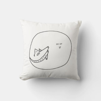 Day off retro style animal pet dog relax weekend cushion