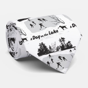 Day on the Lake Pond Hockey Tie