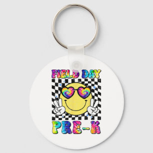 Day Pre K Retro Student Teacher Last Day Of School Key Ring