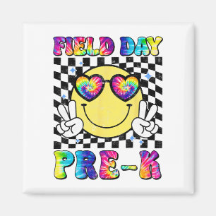 Day Pre K Retro Student Teacher Last Day Of School Magnet
