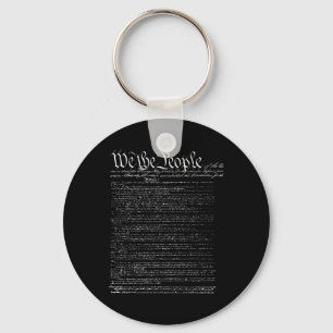 Day Preamble Of The Constitution We The People  Key Ring