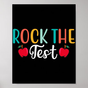 Day Rock The Test Teacher Testing Day 1  Poster