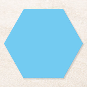 Day Sky Blue,Half Baked,Jeans Blue, Paper Coaster