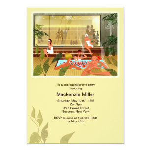 bachelorette spa day gifts on zazzle au