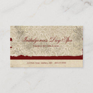 Day Spa Business Cards