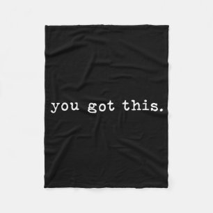 Day Teacher Shirt You Got This Gifts For Women Kid Fleece Blanket