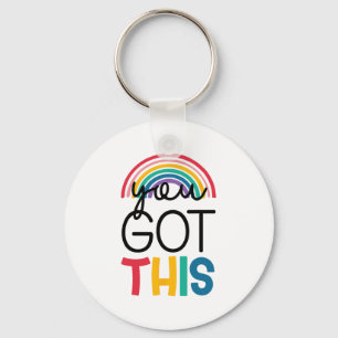 Day Teacher Shirt You Got This Gifts For Women Kid Key Ring