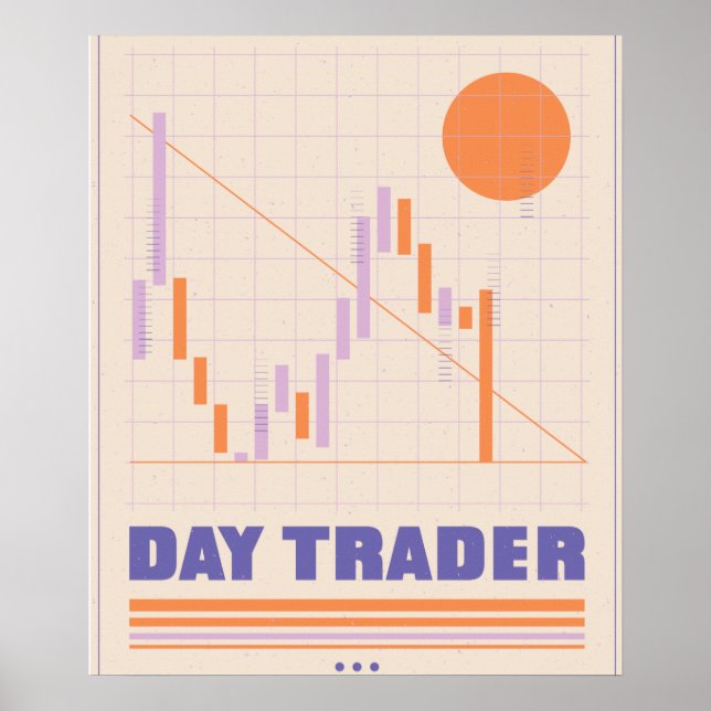 Day Trader Finance Poster (Front)