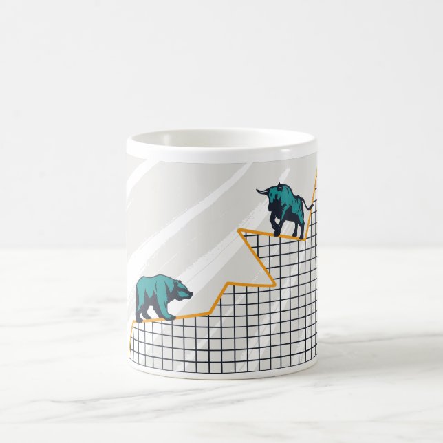 Day Traders Gift - Stock Market Coffee Mug (Center)