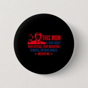 Day Trump Funny Quotes Election 2020  6 Cm Round Badge