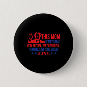 Day Trump Funny Quotes Election 2024 6 Cm Round Badge