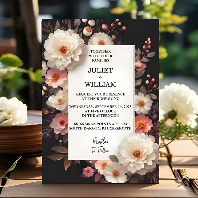 Day We Do Acrylic Drama Asian Thick Korean Wedding Invitation (Creator Uploaded)