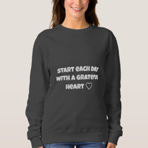 day with a grateful heart women MOTIVATION SHIRTS 