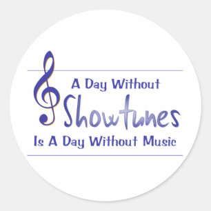 Day Without Showtune Stickers