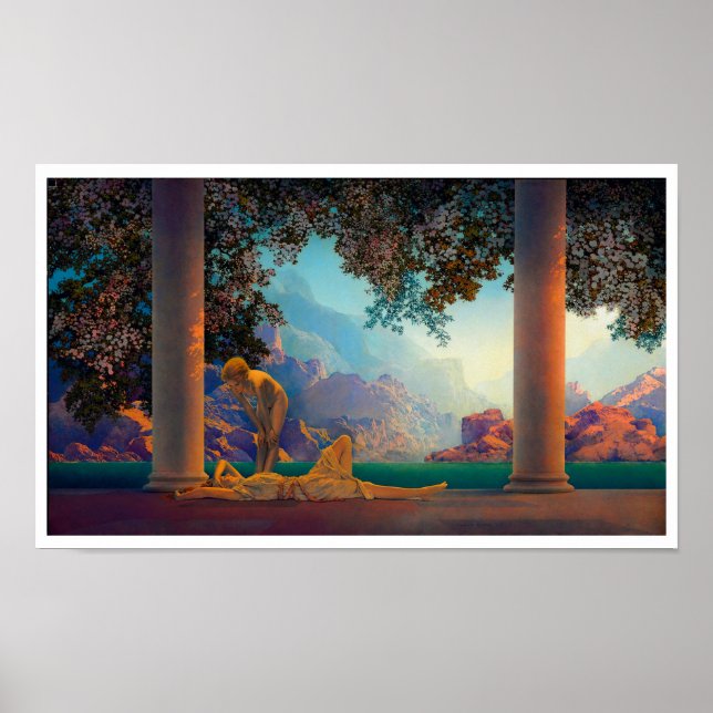 DAYBREAK Maxfield Parrish 1922 ... 2022 Poster (Front)