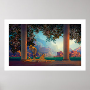 DAYBREAK Maxfield Parrish 1922 ... 2022 Poster