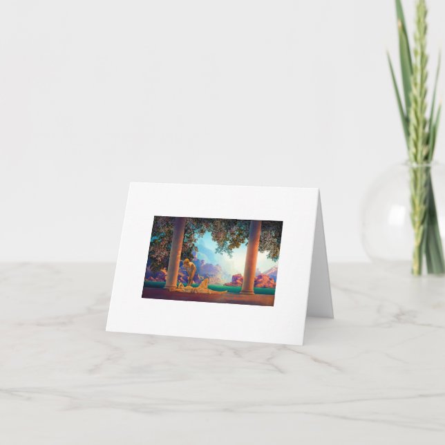 DAYBREAK Maxfield Parrish 1922 ... 2025  Card (Front)