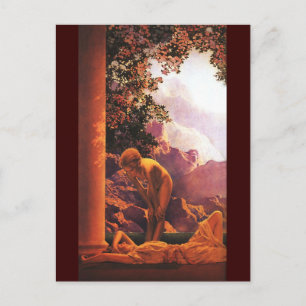 Daybreak, Maxfield Parrish Fine Art Postcard