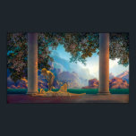 Daybreak | Maxfield Parrish | Poster<br><div class="desc">Daybreak is a 1922 painting by Maxfield Parrish.</div>