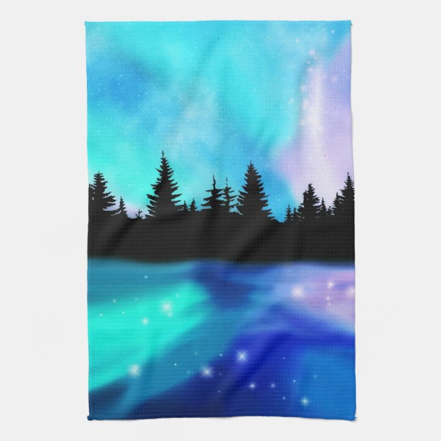 Daybreak Reflections Kitchen Towel (Vertical)