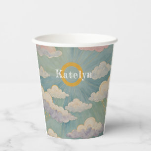 Daybreak's Embrace Personalised Paper Cups