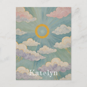 Daybreak's Embrace Personalised Postcard