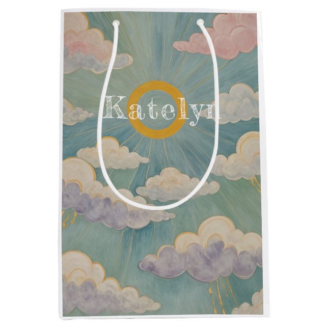 Daybreak's Embrace Personalized Medium Gift Bag (Front)