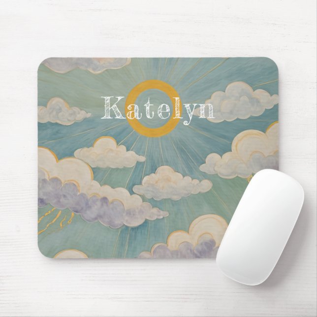 Daybreak's Embrace Personalized Mouse Pad (With Mouse)