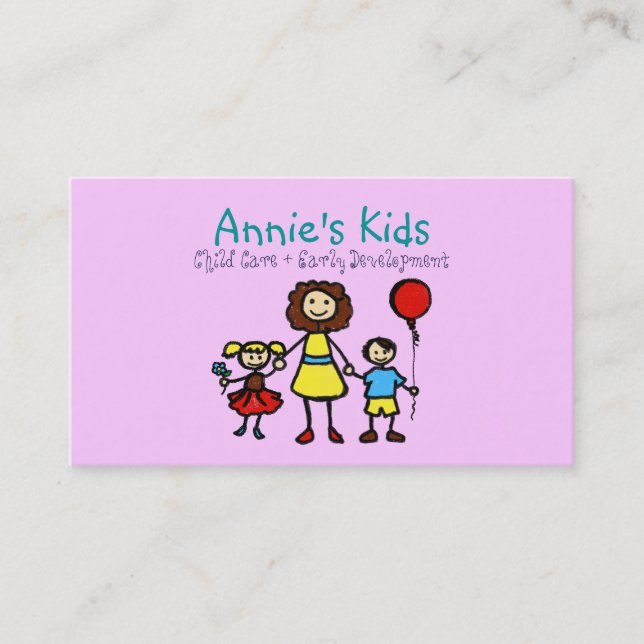 Daycare Business Cards (Front)