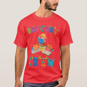 Daycare Crew Child Care Worker Thanksgiving Christ T-Shirt