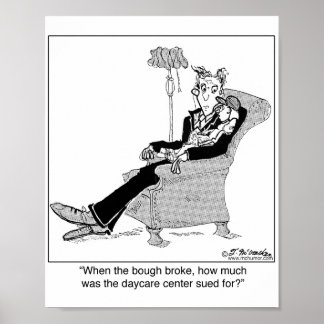 Daycare in Nursery Rhymes Poster