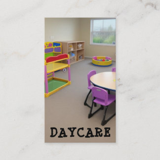Daycare Play Room Business Card