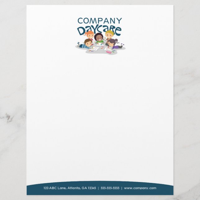 Daycare Professional Letterhead (Front)