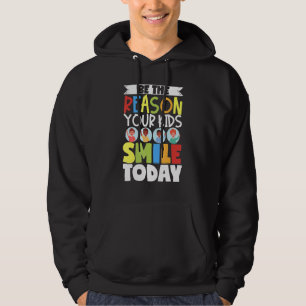 Daycare Provider Be The Reason Your Kids Smile Tod Hoodie
