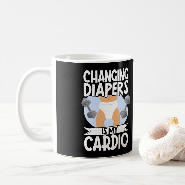 Daycare Provider Childcare Changing Diapers Is My Coffee Mug (With Donut)