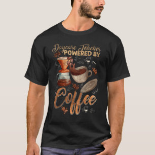 Daycare Teacher Coffee Childcare Vintage T-Shirt