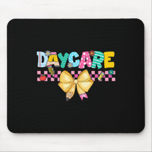 Daycare Teacher Daycare Provider Prek Teacher Back Mouse Pad