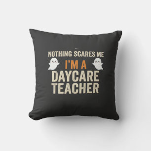 Daycare Teacher Halloween Ghost Design_1 Cushion