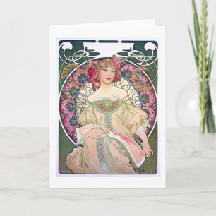 Daydream (Spring), Mucha Card