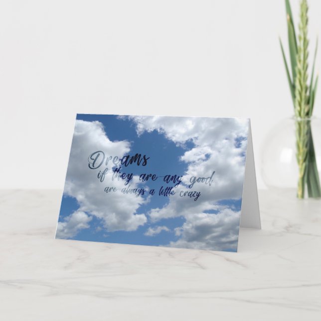 DAYDREAMER Greeting Card (Front)