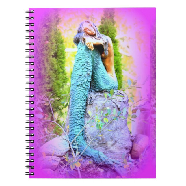 daydreaming mermaid notebook (Front)