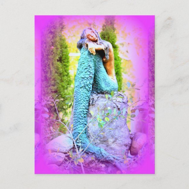 daydreaming mermaid postcard (Front)