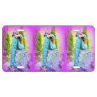 daydreaming mermaids license plate